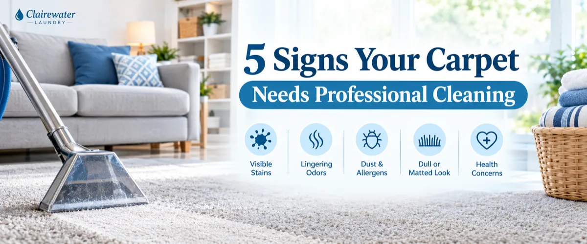 5 Signs Your Carpet Needs Professional Cleaning