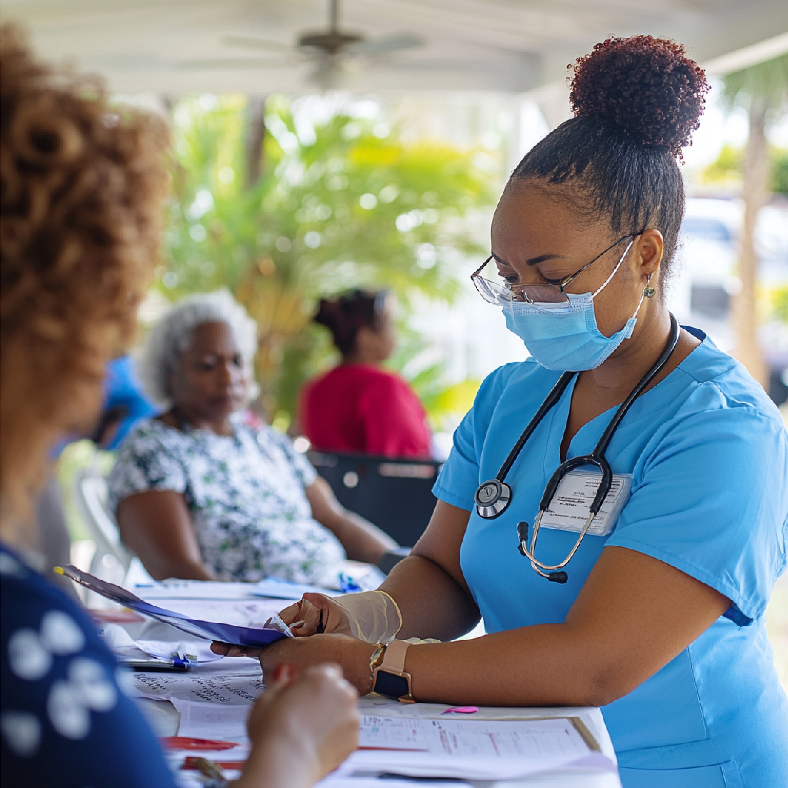 Infirmière à domicile