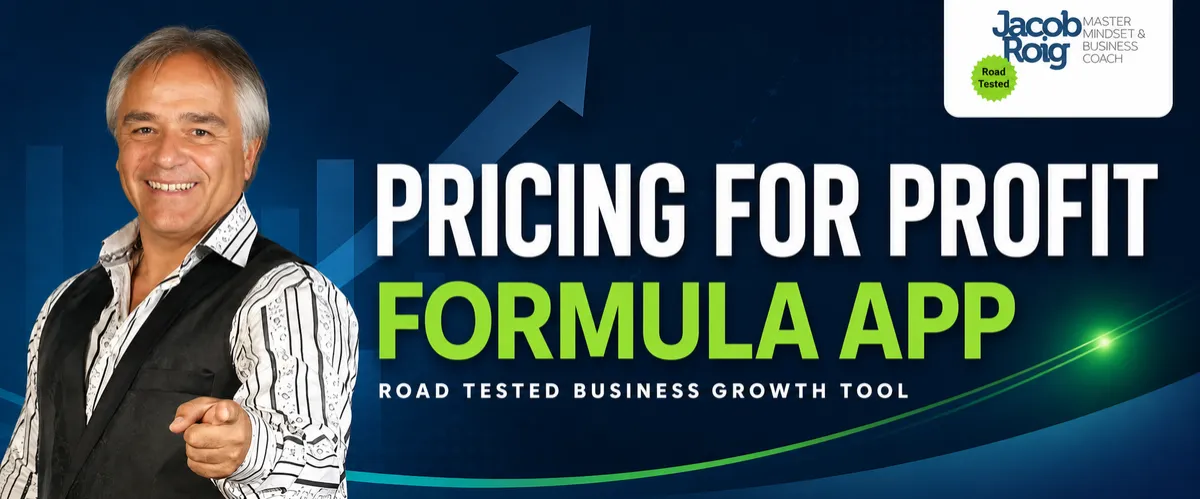 Pricing for Profit Formula App by Jacob Roig