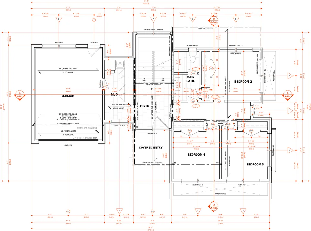 CONSTRUCTION DRAWINGS AND BUILDING PERMIT SUBMISSION