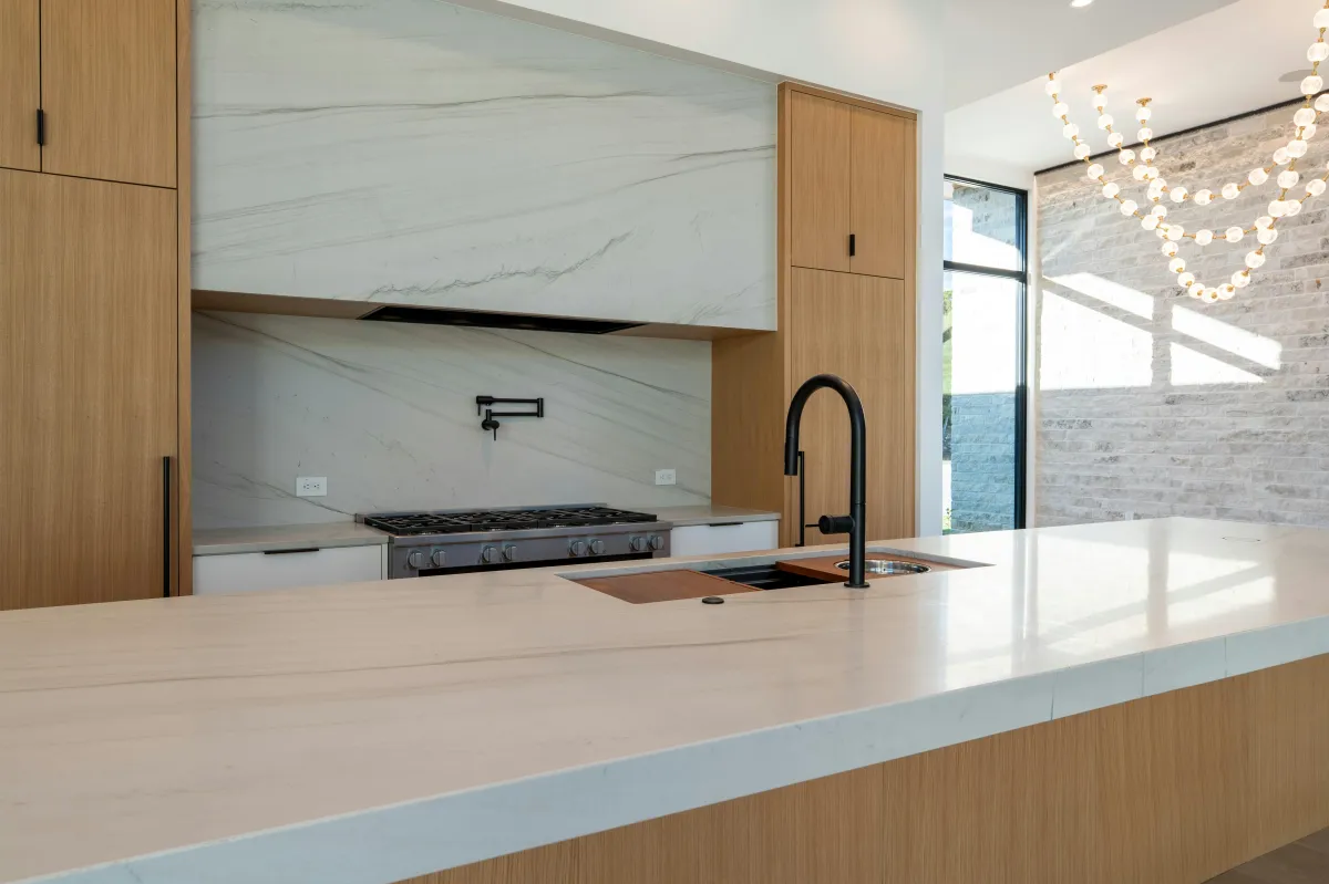 Quartz countertop installation in Cleveland Ohio