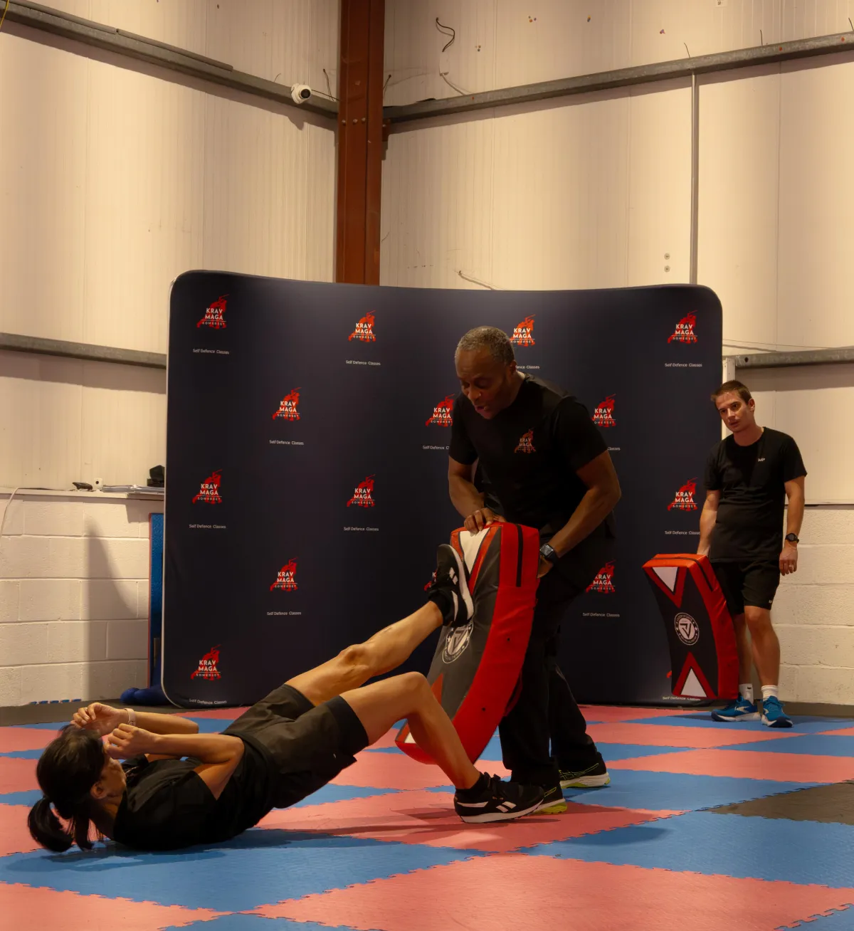 krav maga self defence class bridgwater demonsration