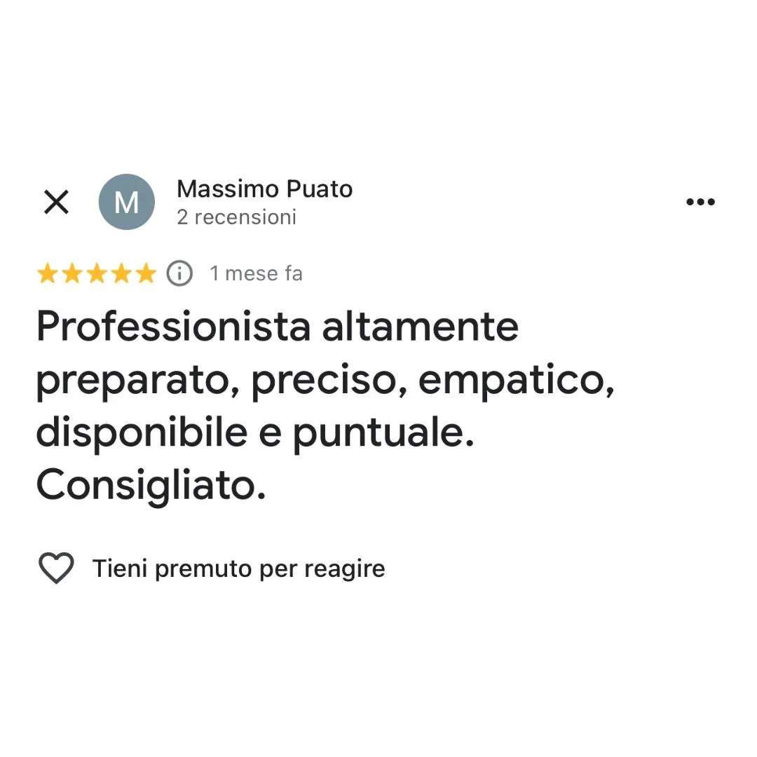 recensione 6 Osteopata sportivo a Cornaredo Matteo Merlini 