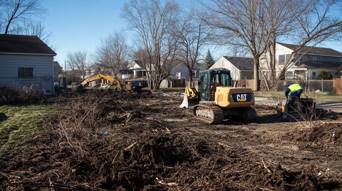 site preparation Battle Creek MI