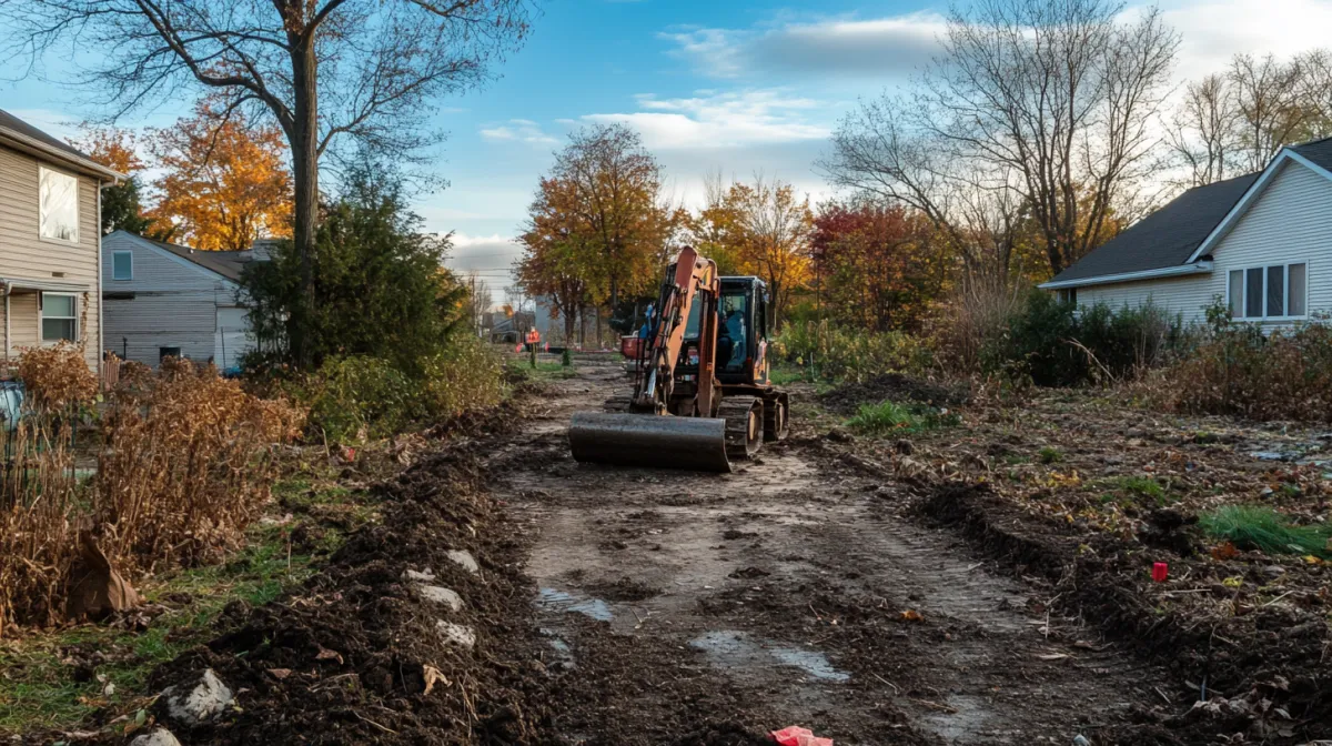 residential lot clearing Battle Creek MI