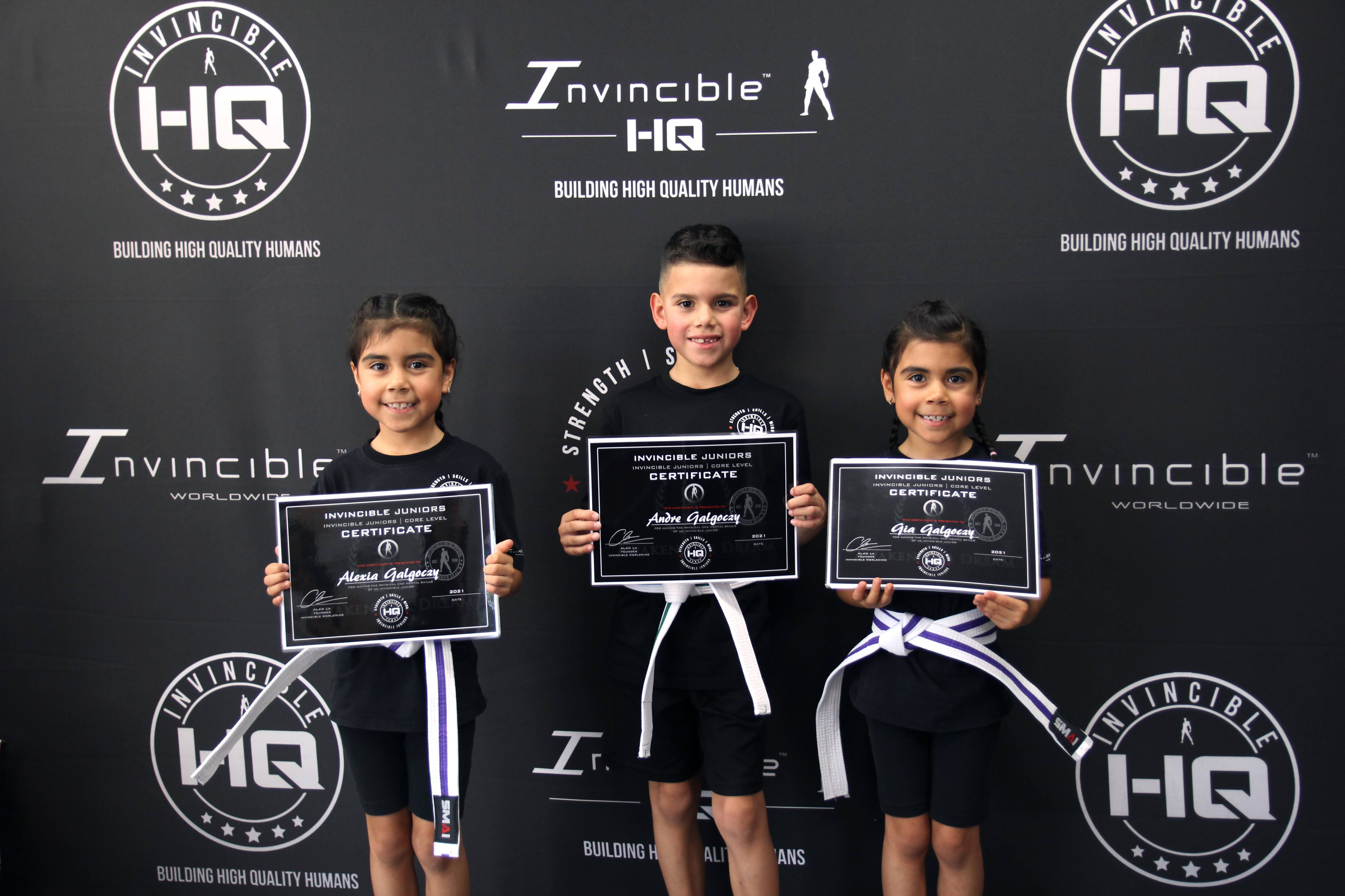 Gia, Andre and Alexia (Junior Members)
