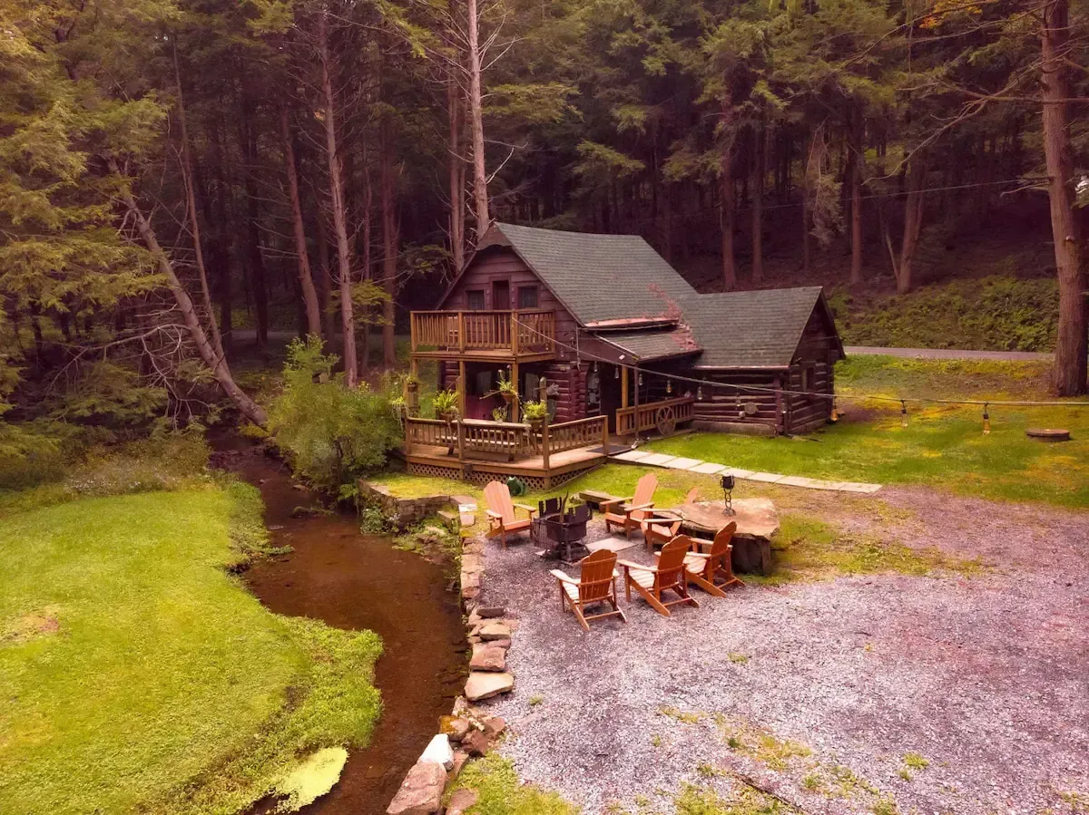 A Cabin By The Stream at Cherry Springs Dwell