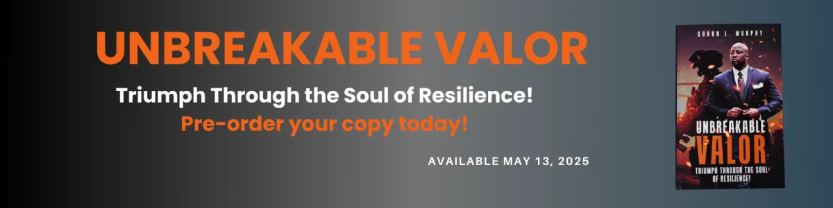 Pre-order Unbreakable Valor - inspirational book by motivational speaker Shaun Murphy