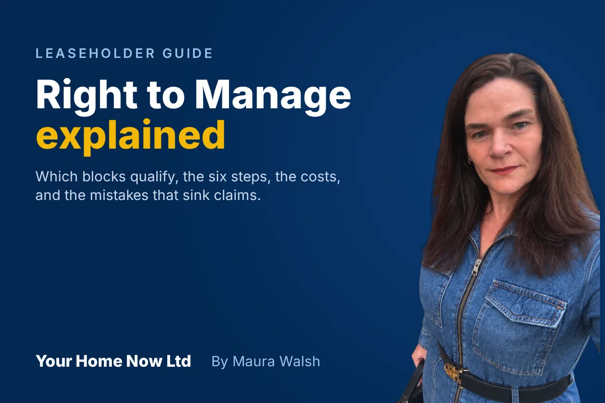 Right to Manage (RTM) Explained: A Plain-English Guide for Leaseholders