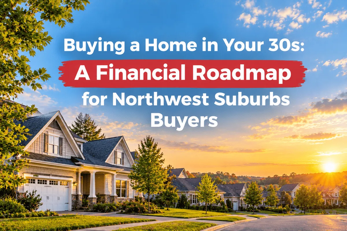 Home buying financial planning for buyers in their 30s in the Northwest Suburbs