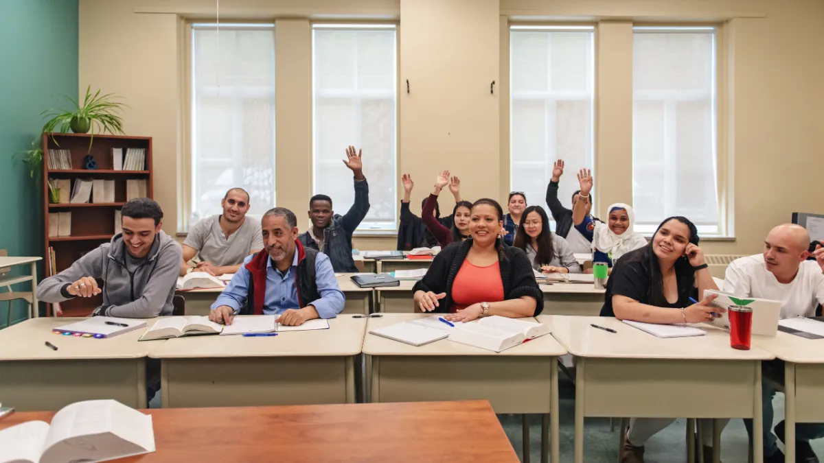 black laptop computer on table