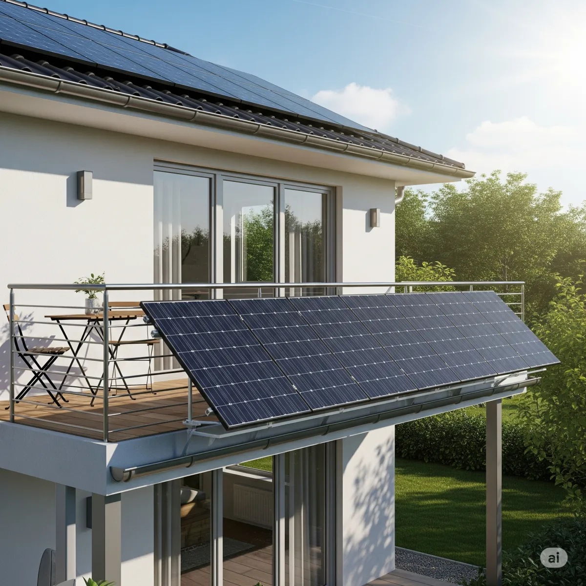 gray solar panel lot