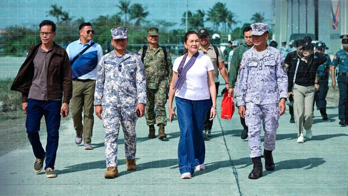 Senator Risa Hontiveros visiting residents of Pag-asa Island in Kalayaan, Palawan, providing outreach services ahead of her birthday.