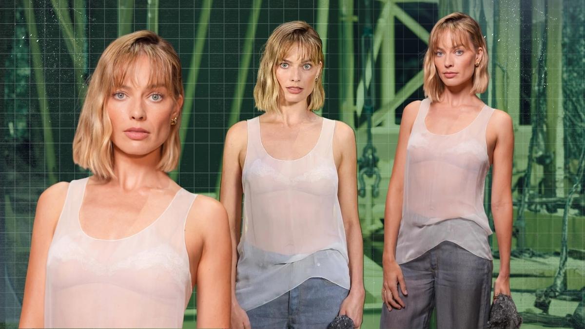 ✨ Margot Robbie Turns Heads at Chanel Show During Paris Fashion Week