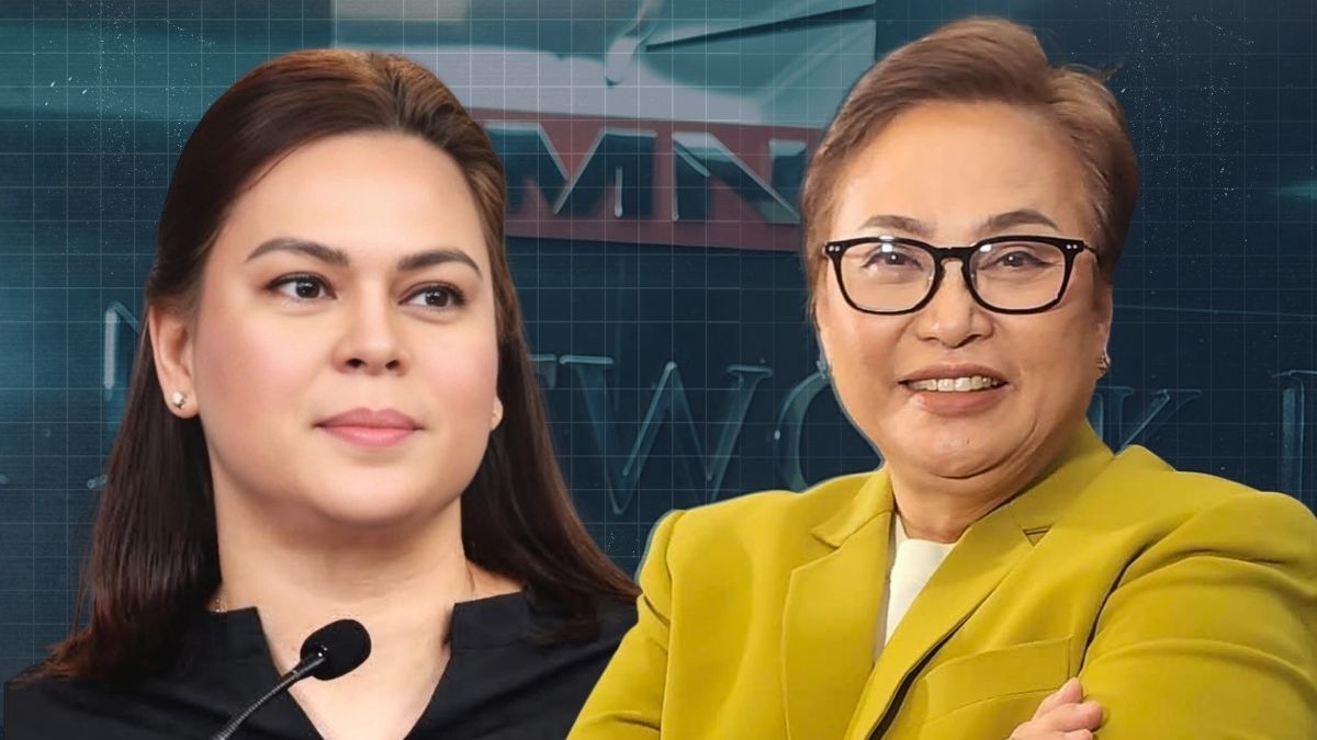 Bing Guanzon announcing her intention to run for senator in the 2028 elections and declaring support for Vice President Sara Duterte.