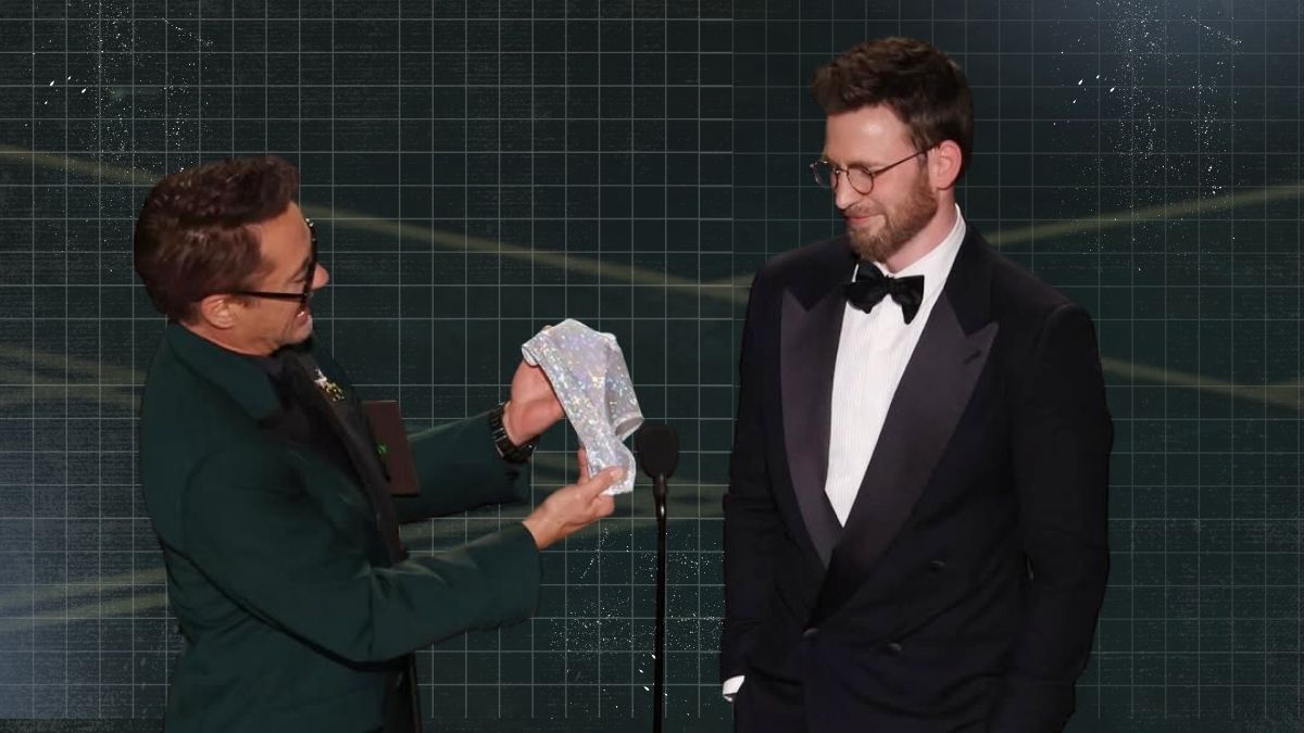 Robert Downey Jr. and Chris Evans reunite at the Oscars, delighting Marvel fans worldwide.