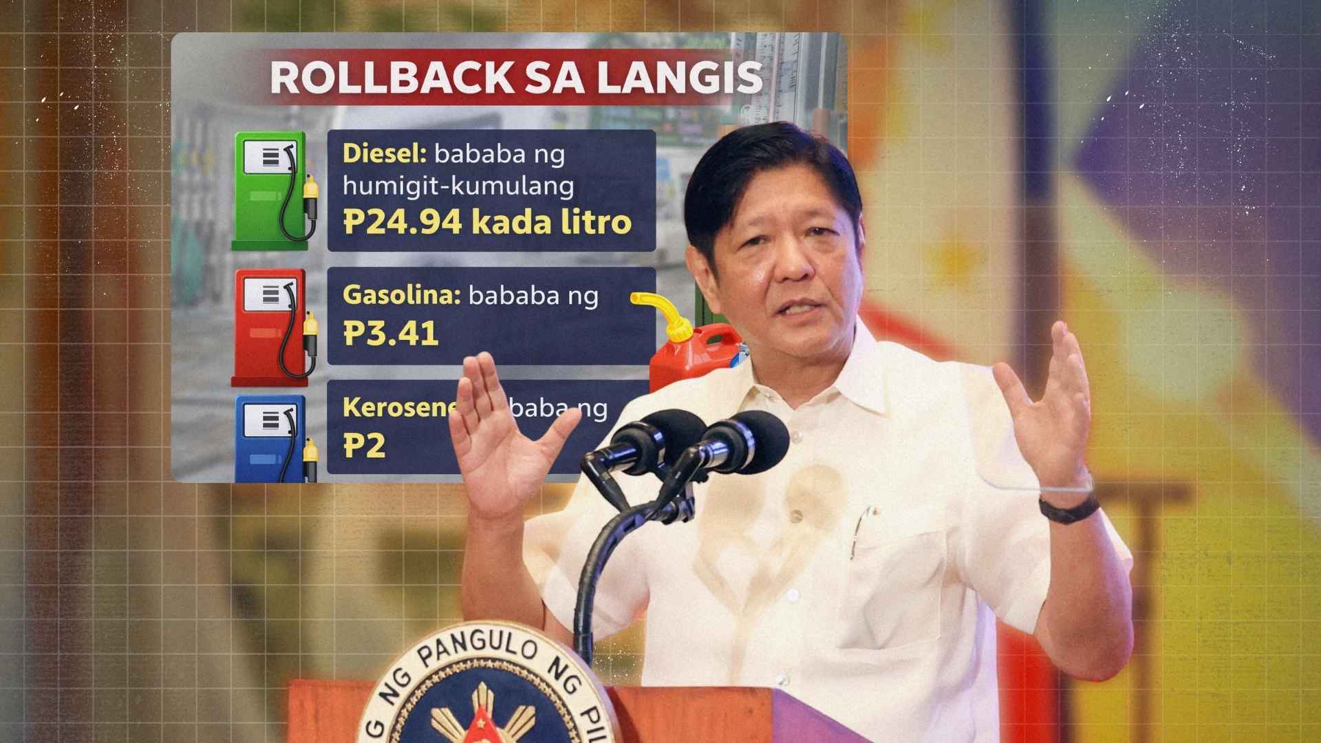 Malaking Rollback sa Langis? Marcos Jr. Announces Price Cuts—But Will It Be Felt?