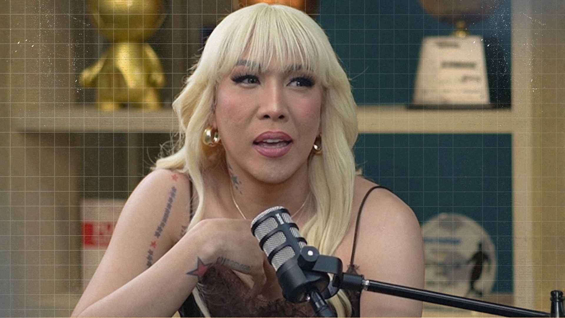 “Vice Ganda speaking about poverty and corruption issues in the Philippines during a public discussion”