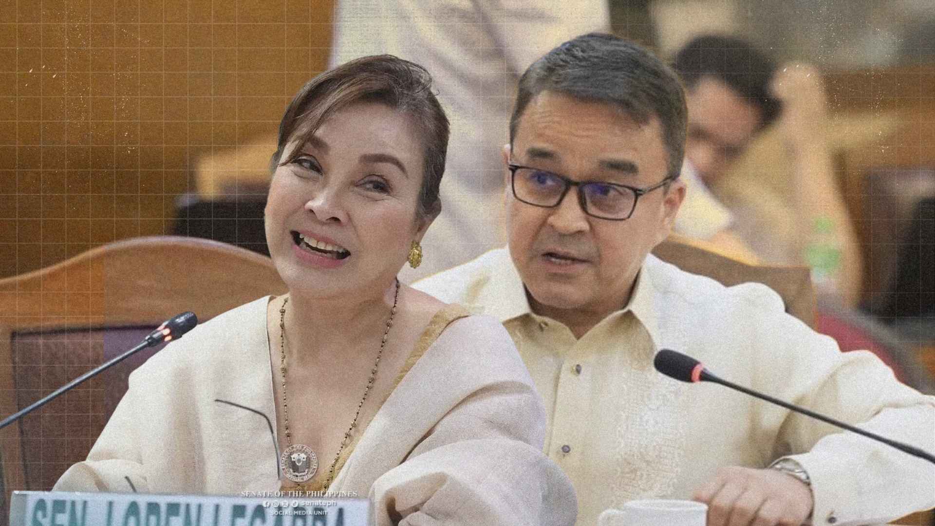 Former Congressman Robert Ace Barbers speaking during an interview while questioning the omission of Senator Loren Legarda’s name from the controversial “maleta” allegations discussed during a Senate hearing.