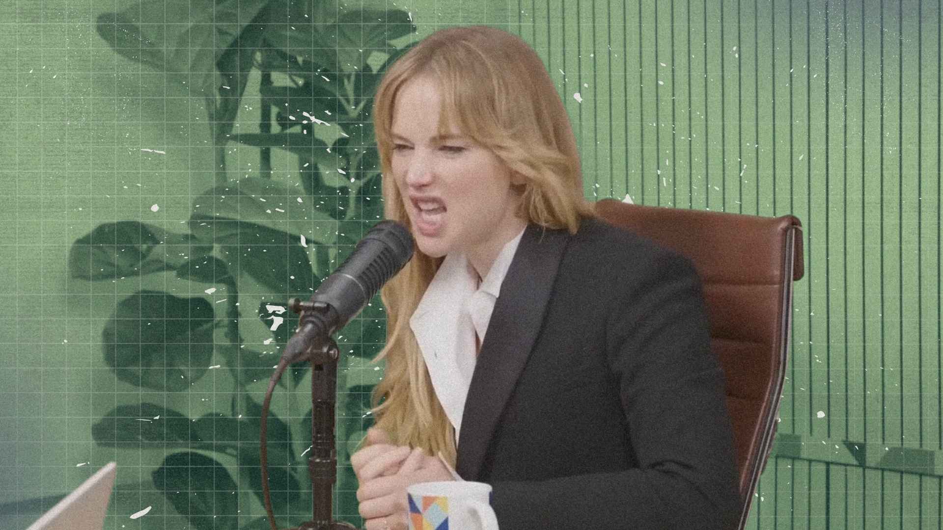 Jennifer Lawrence smiles while recalling the story of how her OB-GYN advised her not to participate in a Bear Grylls adventure after learning she was pregnant.