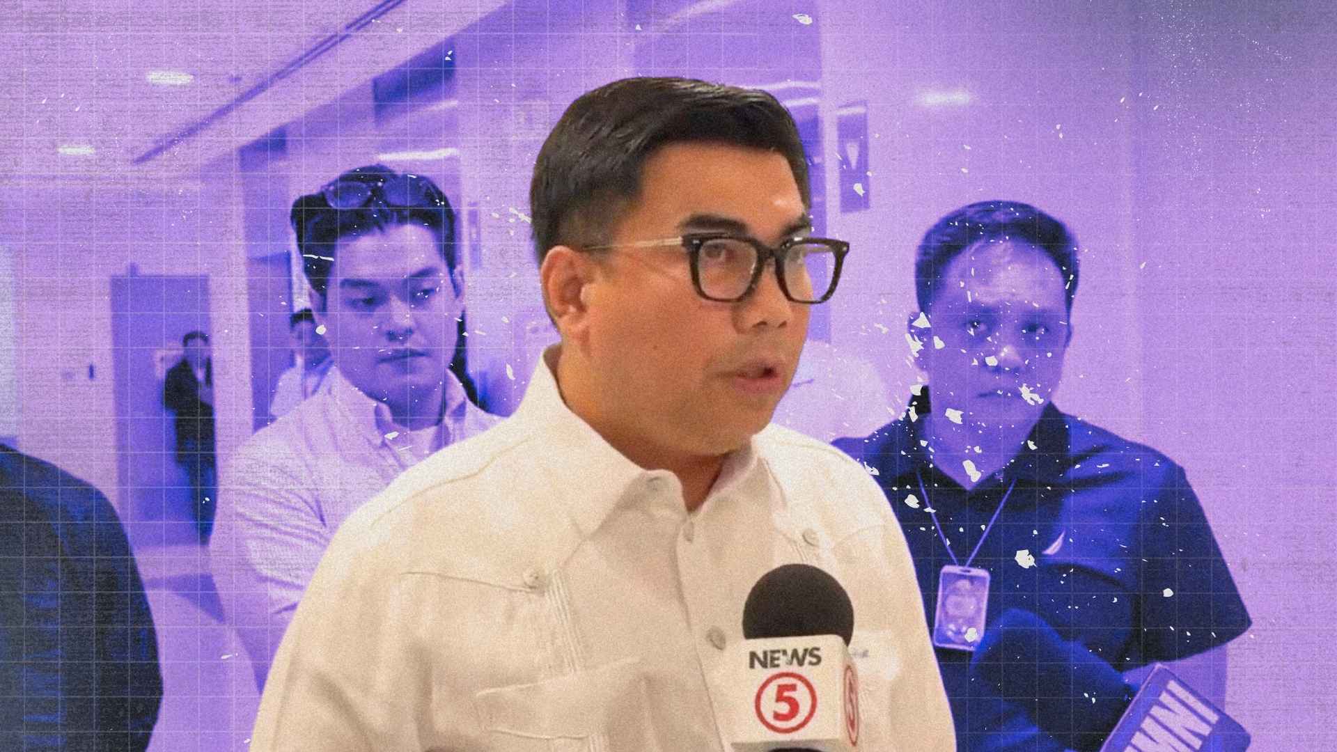 "NBI Director Melvin Matibag discusses the investigation into alleged anomalies involving the 2019 SEA Games New Clark City Sports Complex."