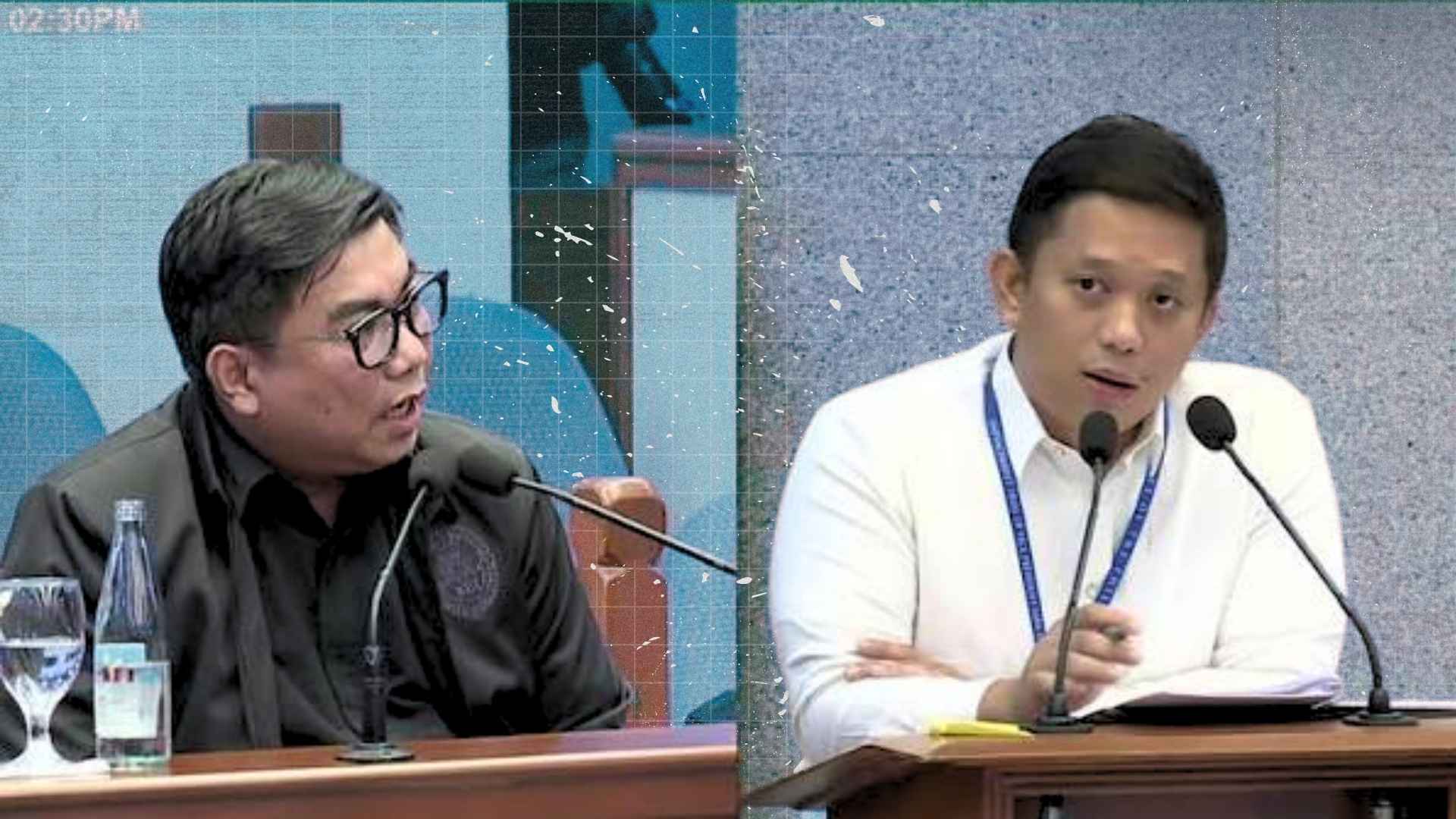 NBI Director Melvin Matibag responds to defense questioning during the impeachment trial of Vice President Sara Duterte after being asked about his meeting with House prosecutor Gerville Luistro.