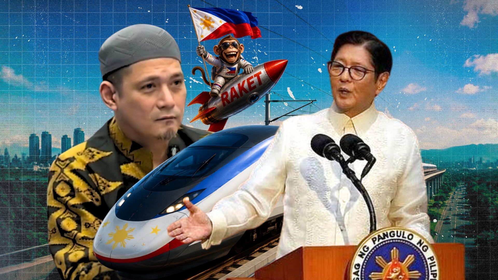 ROBIN PADILLA TO BBM: “BAGO TAYO MAPUNTA SA ROCKET, MAGKAROON DIN TAYO NG BULLET TRAIN”
