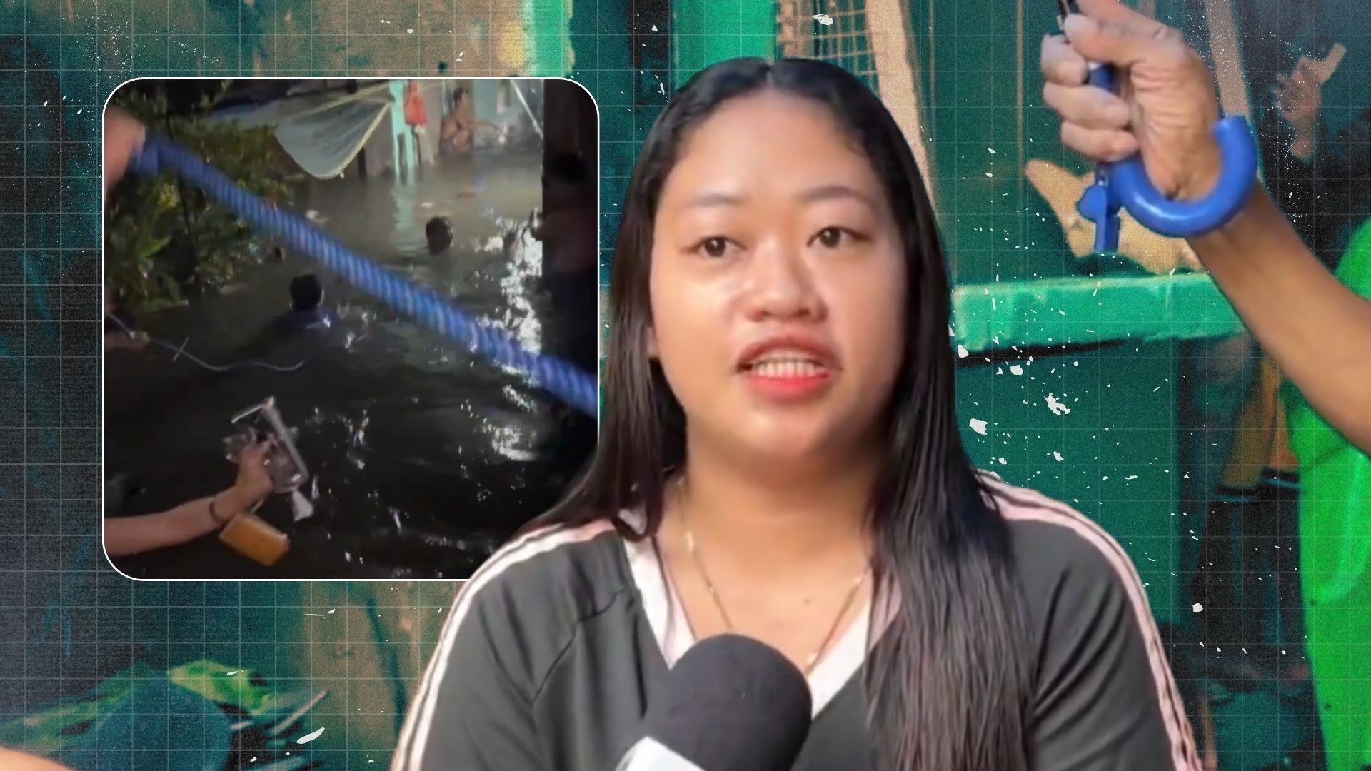 Parañaque resident Vice Urmeneta appeals to officials after flooding in Barangay San Isidro