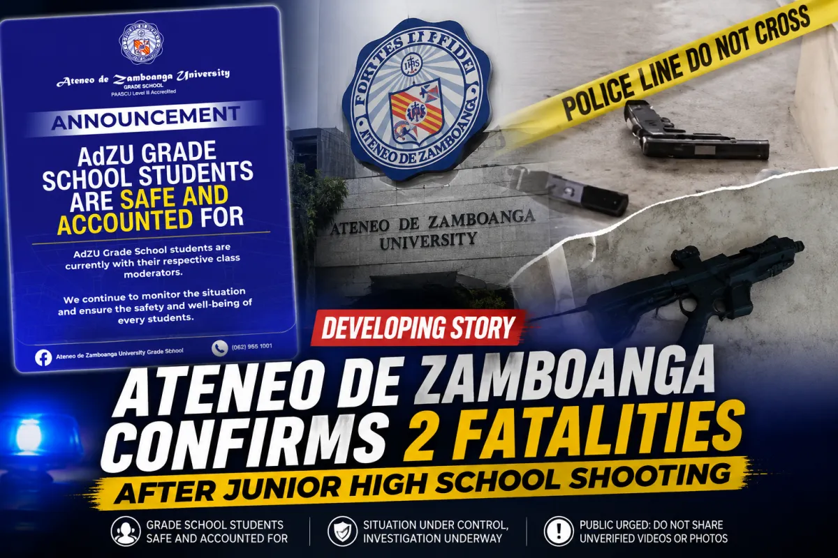 2 Dead After Shooting at Ateneo de Zamboanga Junior High School