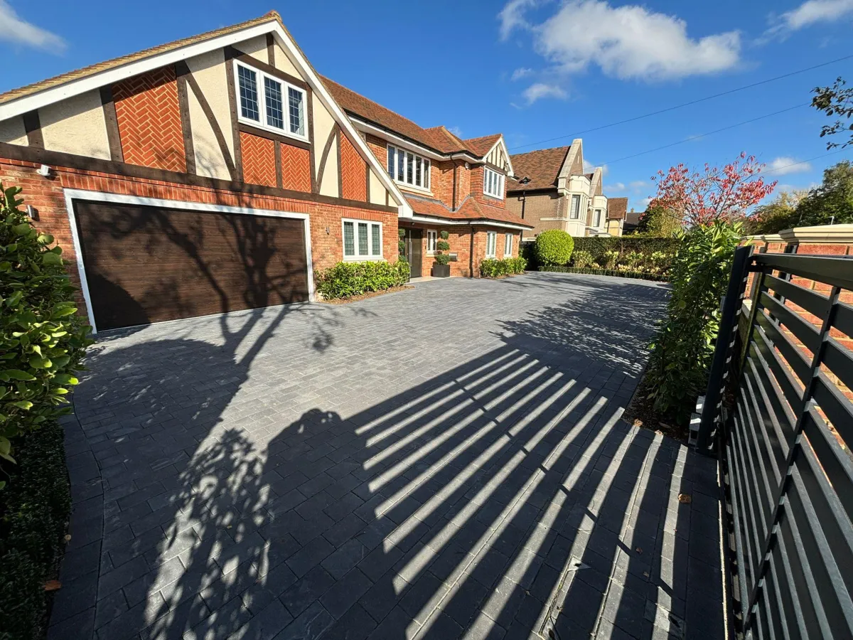 Previous work completed by Herts Landscaping Ltd