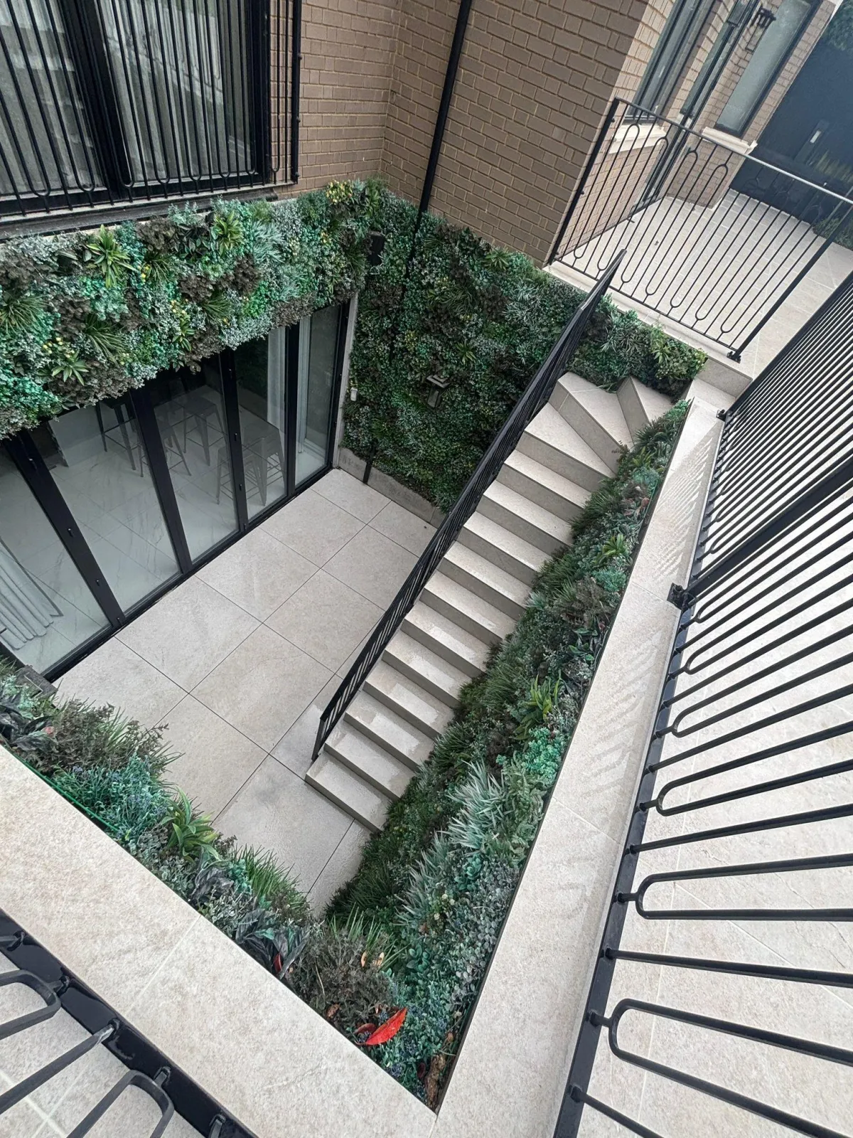 Previous work completed by Herts Landscaping Ltd