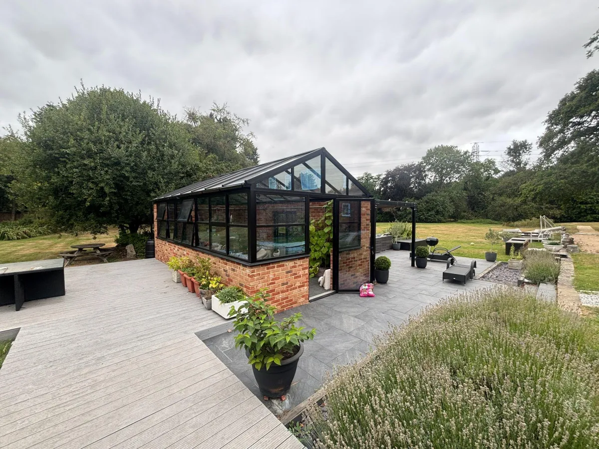 Previous work completed by Herts Landscaping Ltd