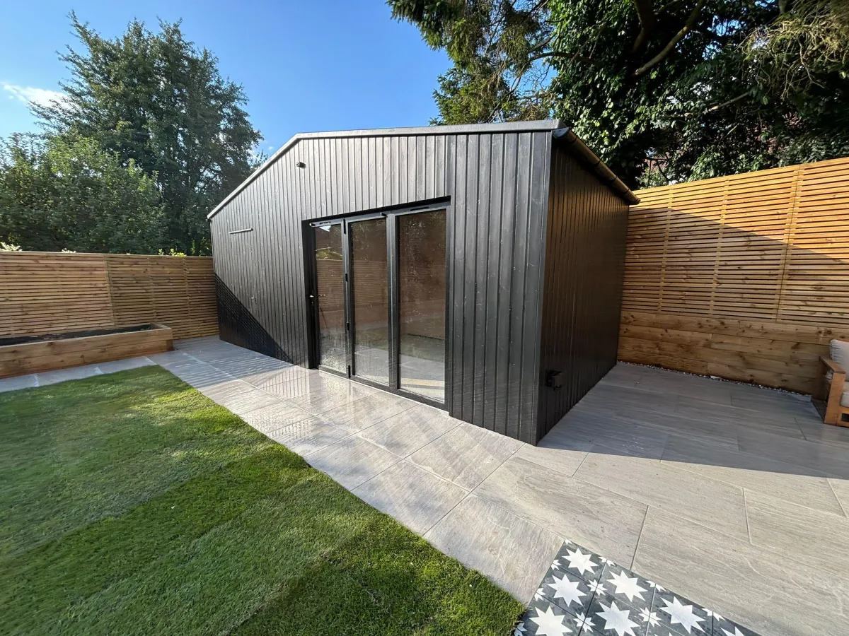 Previous work completed by Herts Landscaping Ltd