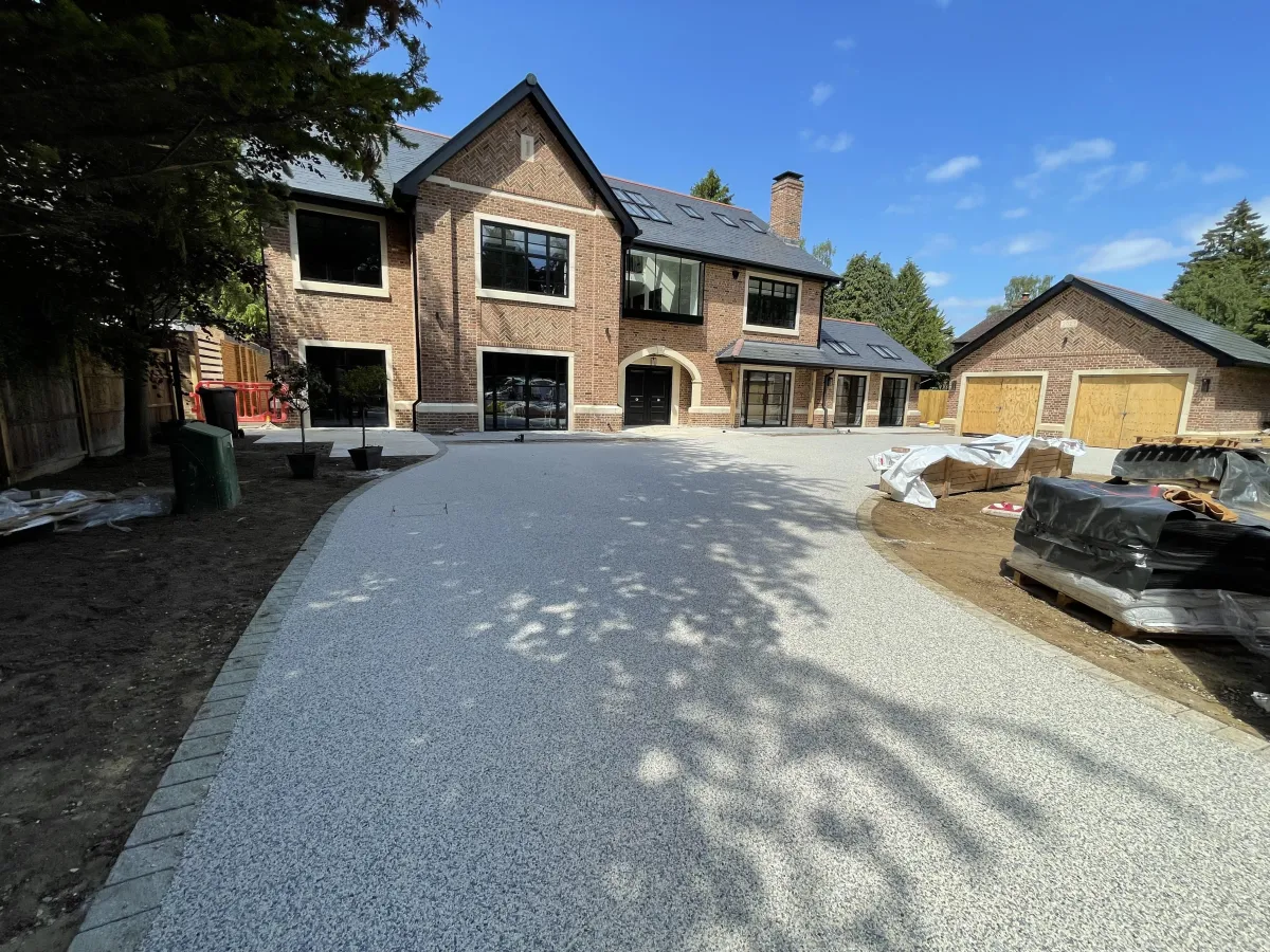 Previous work completed by Herts Landscaping Ltd