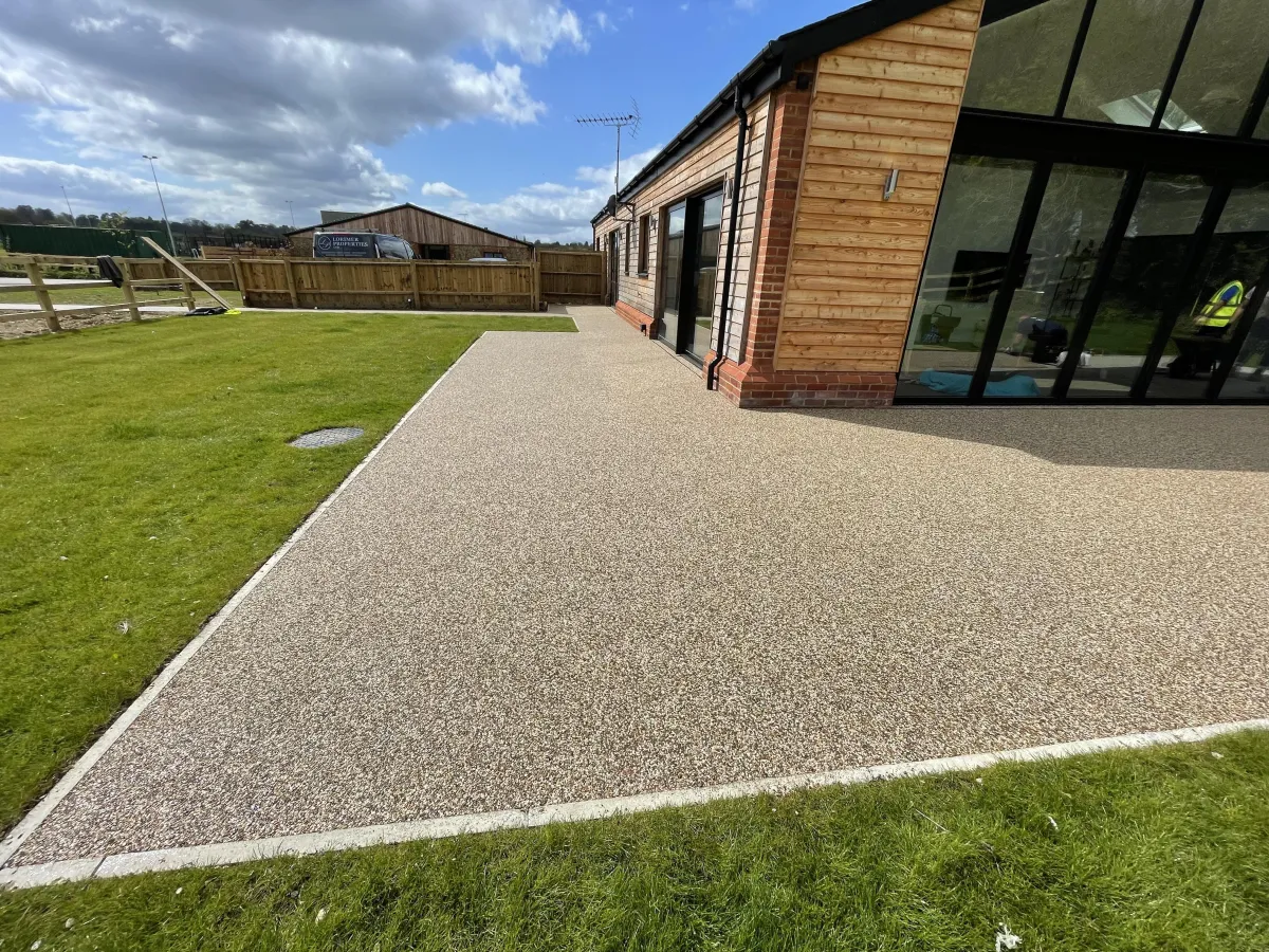 Previous work completed by Herts Landscaping Ltd