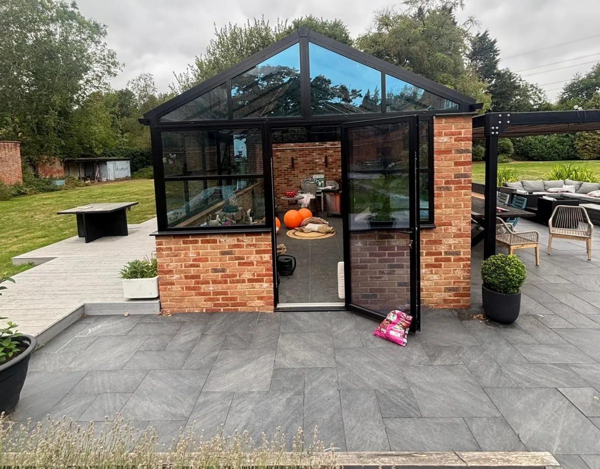 Previous work completed by Herts Landscaping Ltd