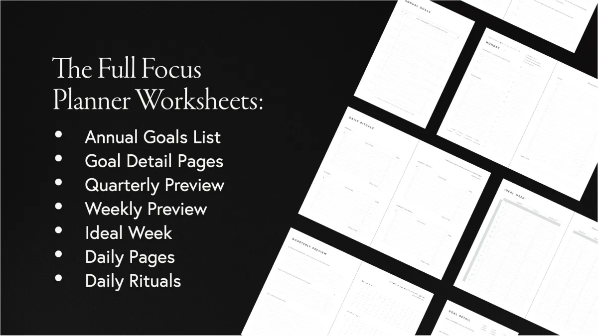 screen shots of the workbook