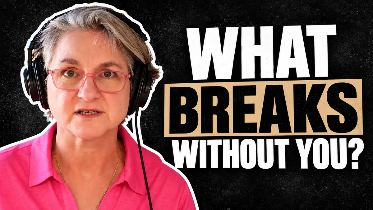 What Would Break If You Left for Two Weeks? Building a Business That Runs Without the Owner - Copy