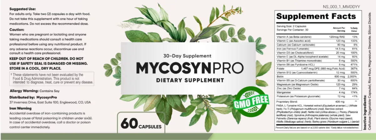 Mycosyn Pro supplement fungus