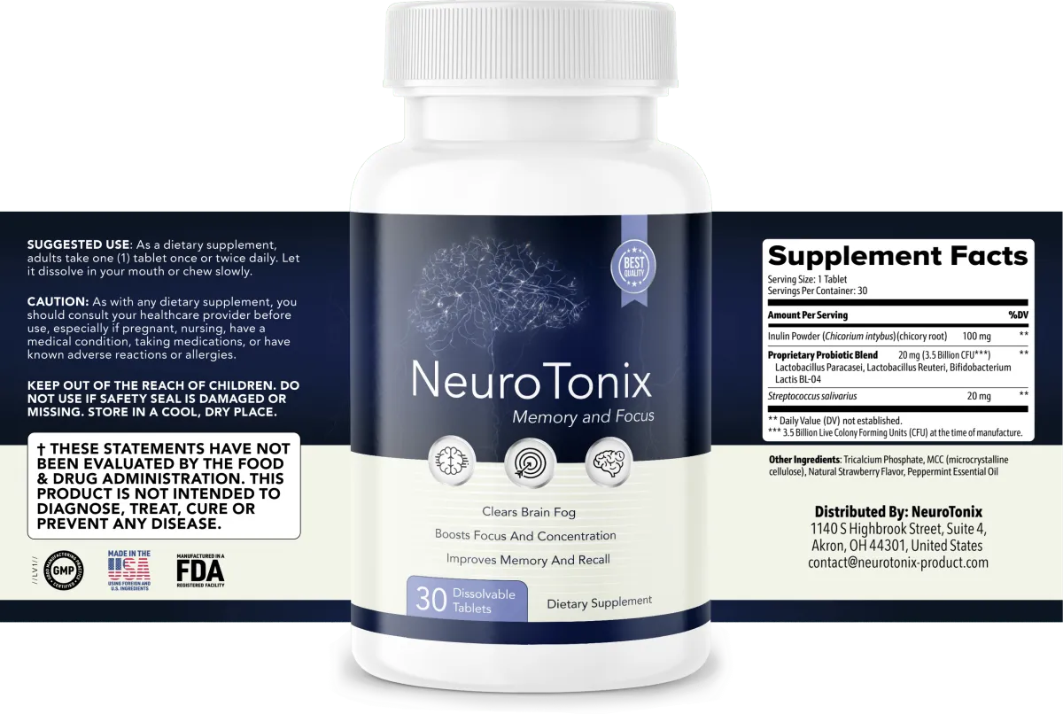 Neurotonix-supplement-fact