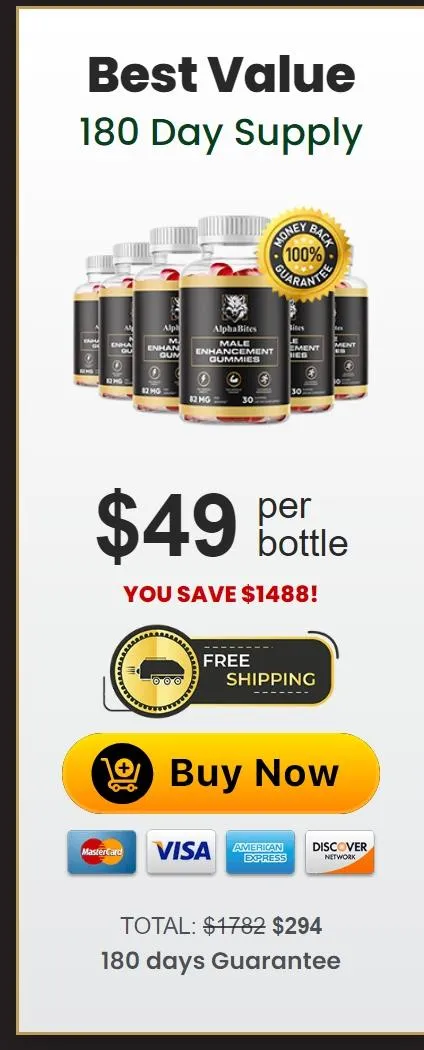 Alpha Bites price-6-Bottle