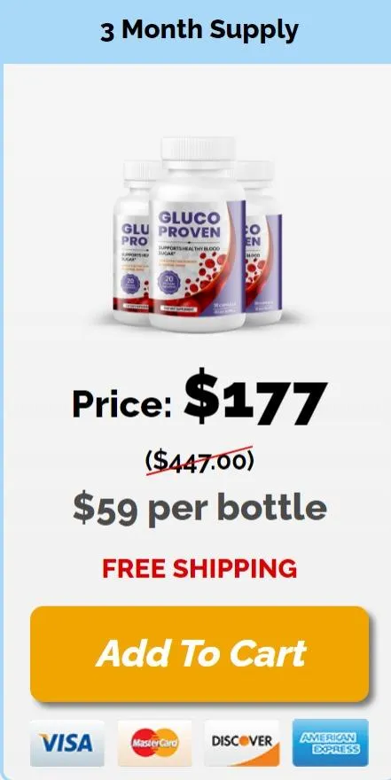 Gluco Proven-3-bottle