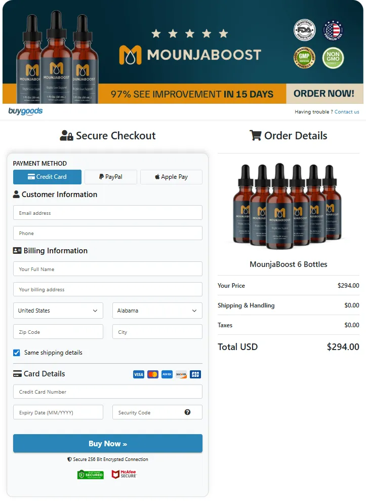 MounjaBoost purchase