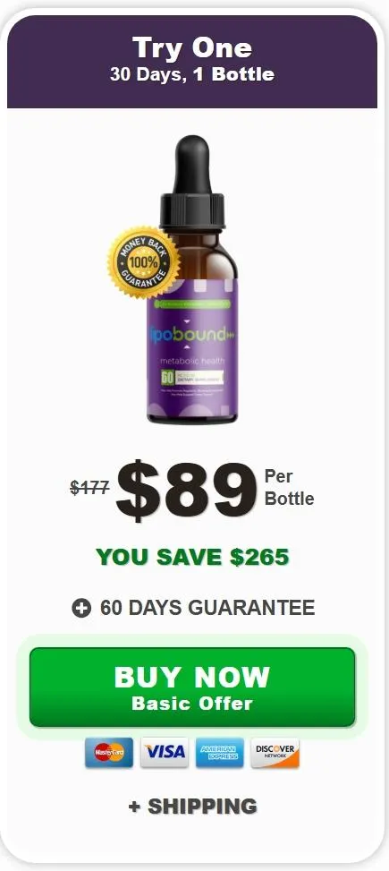 LipoBound-1-Bottle Order