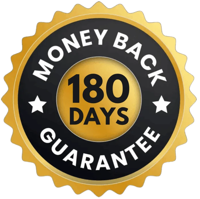 NeuroSharp 180 days Money back guaranteee