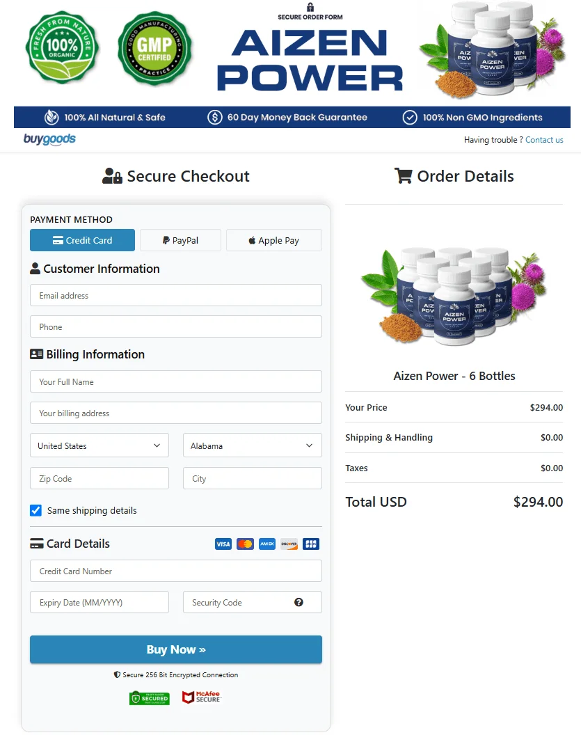 Aizen Power pricing