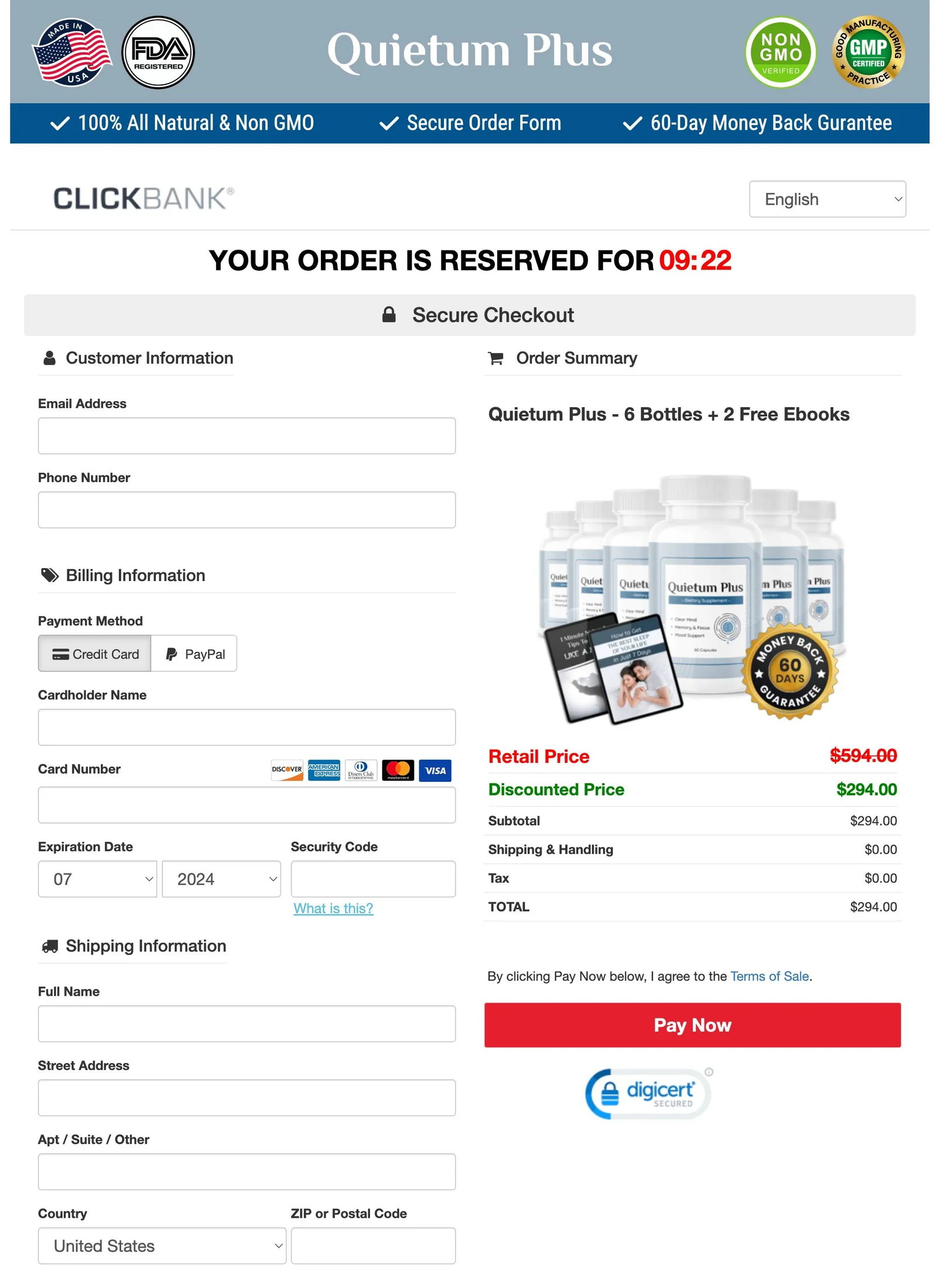 Quietum-plus-sale