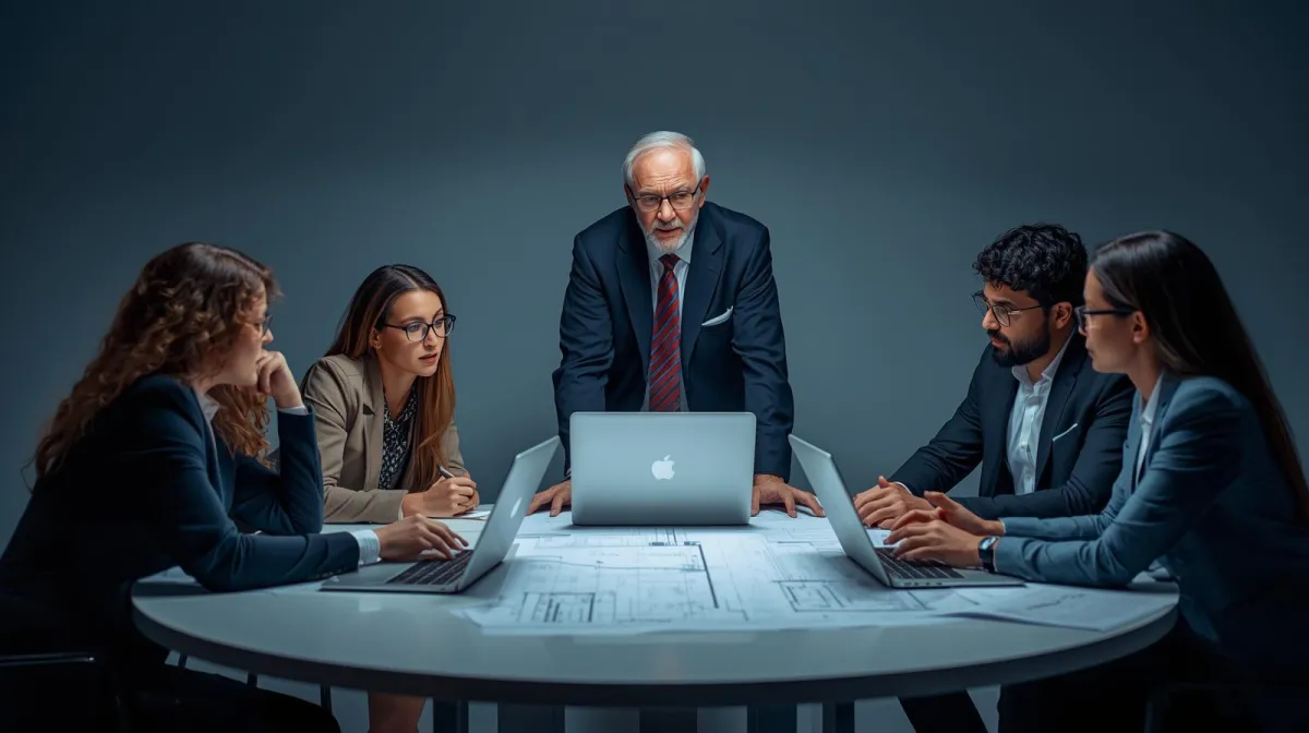 group of people using laptop computer