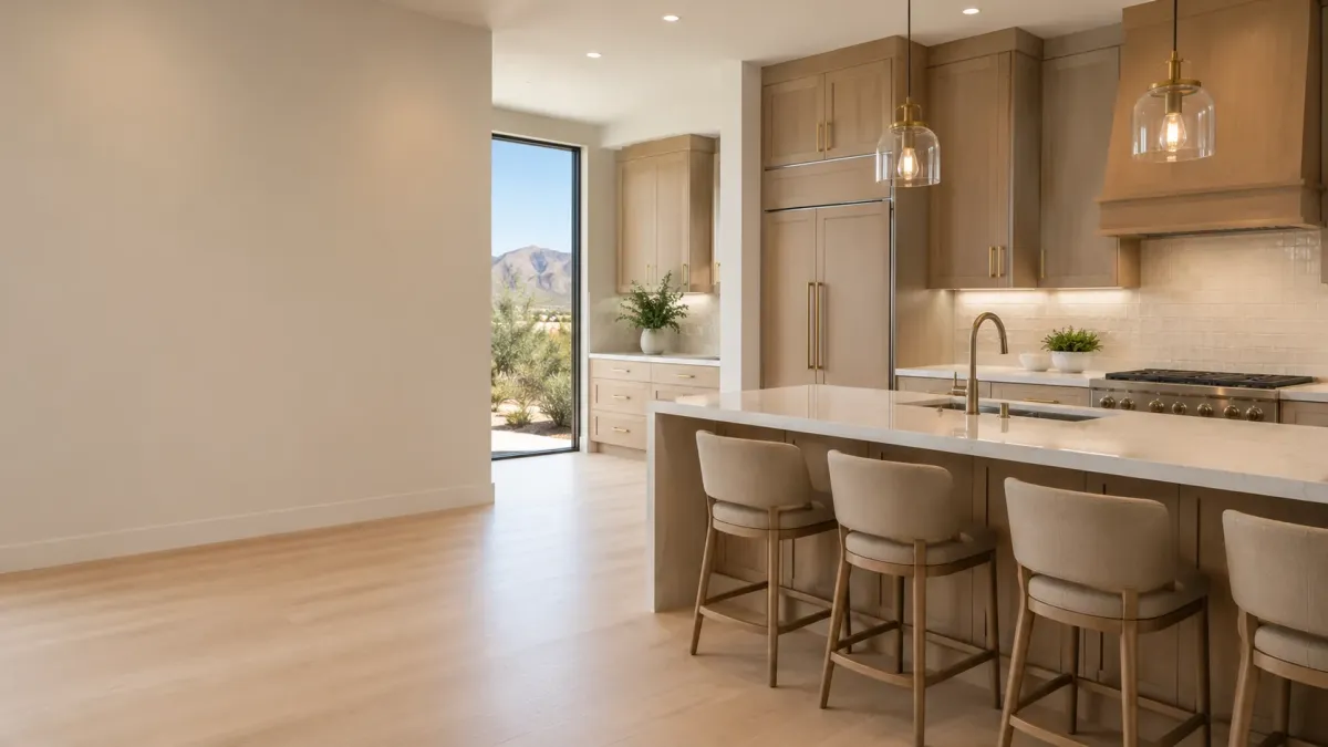 Luxury Contemporary Desert Kitchen