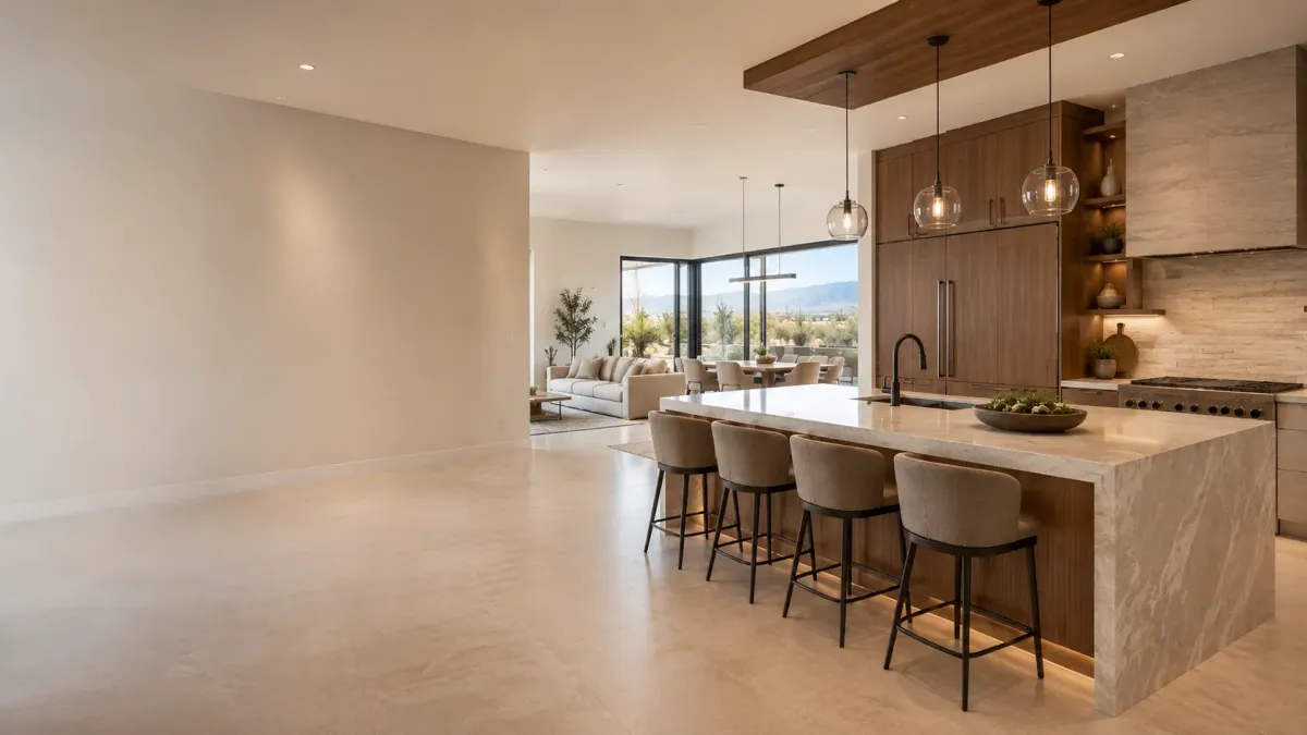 Open-Concept Kitchen & Living Remodel